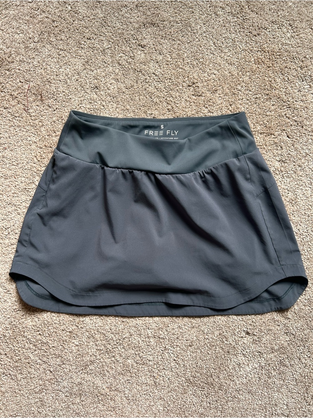 Free Fly Apparel Women's Gray Skort